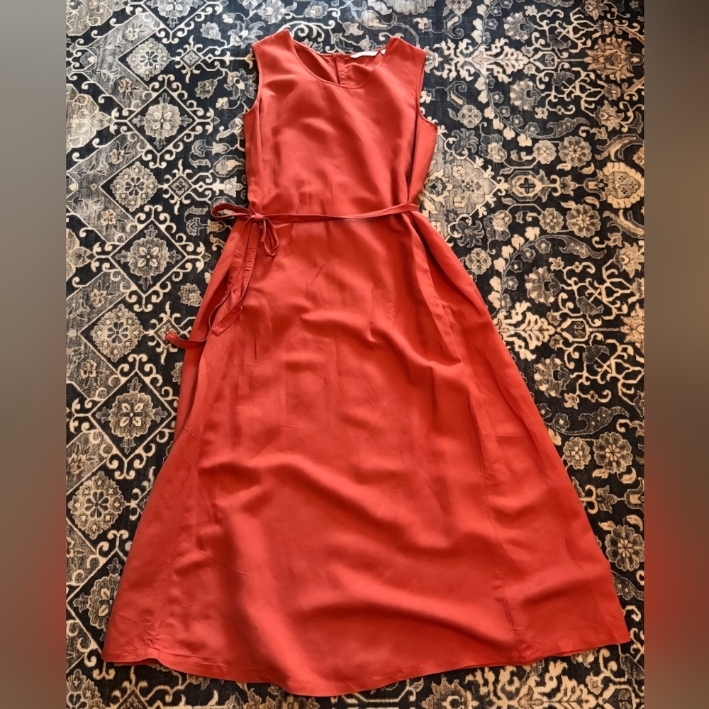 Uniqlo Linen blend Sleeveless Dress XS